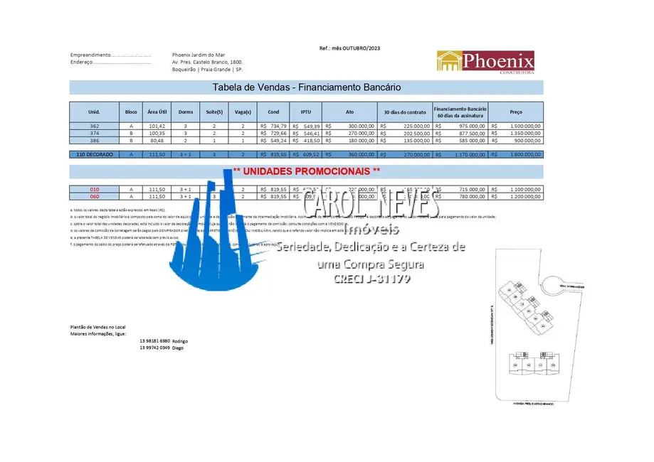 Apartamento com 2 quartos à venda, 80m2 em Boqueirão, Praia Grande - SP - imagem 3 Foto 3 de Apartamento com 2 quartos à venda, 80m2 em Boqueirão, Praia Grande - SP