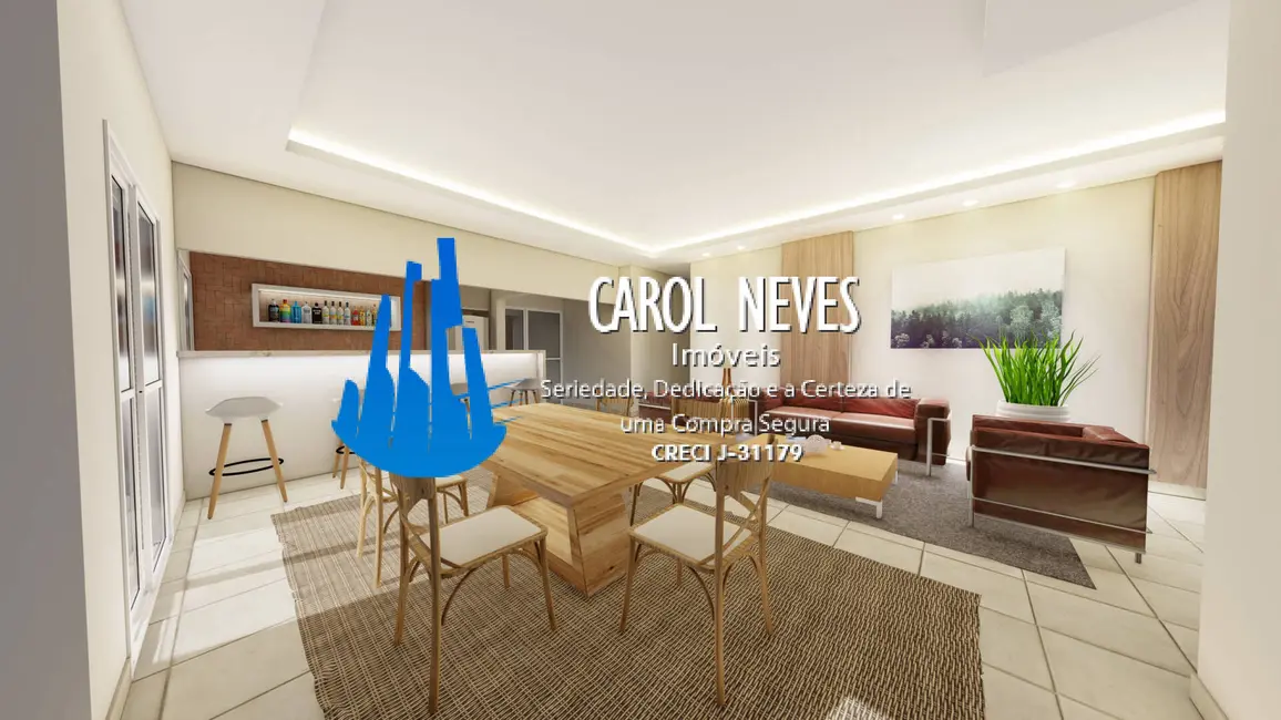 Foto 4 de Apartamento com 2 quartos à venda, 74m2 em Tupi, Praia Grande - SP