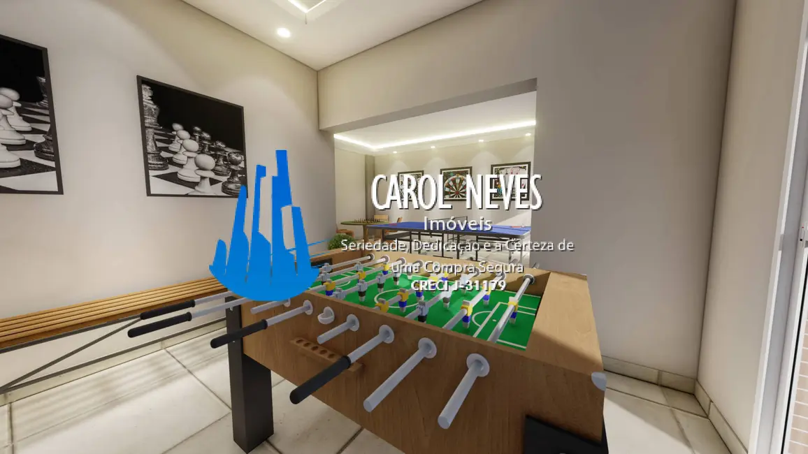 Foto 7 de Apartamento com 2 quartos à venda, 74m2 em Tupi, Praia Grande - SP