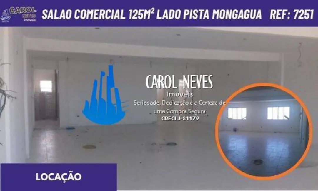 Sala Comercial para alugar, 125m2 em Mongagua - SP - imagem 1 Foto 1 de Sala Comercial para alugar, 125m2 em Mongagua - SP