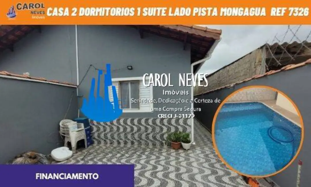 Foto 1 de Casa com 2 quartos à venda, 68m2 em Mongagua - SP