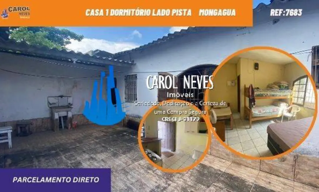 Casa com 1 quarto à venda, 65m2 em Agenor de Campos, Mongagua - SP - imagem 1 Foto 1 de Casa com 1 quarto à venda, 65m2 em Agenor de Campos, Mongagua - SP