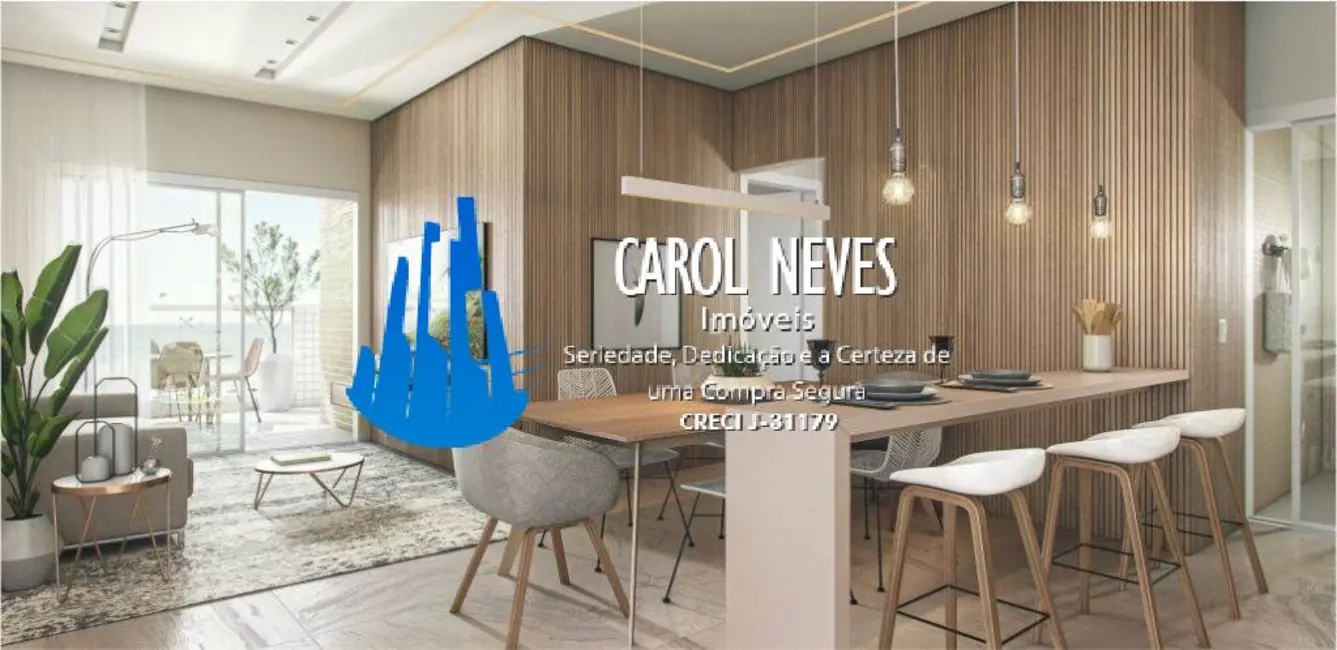 Foto 4 de Apartamento com 2 quartos à venda, 70m2 em Mongagua - SP