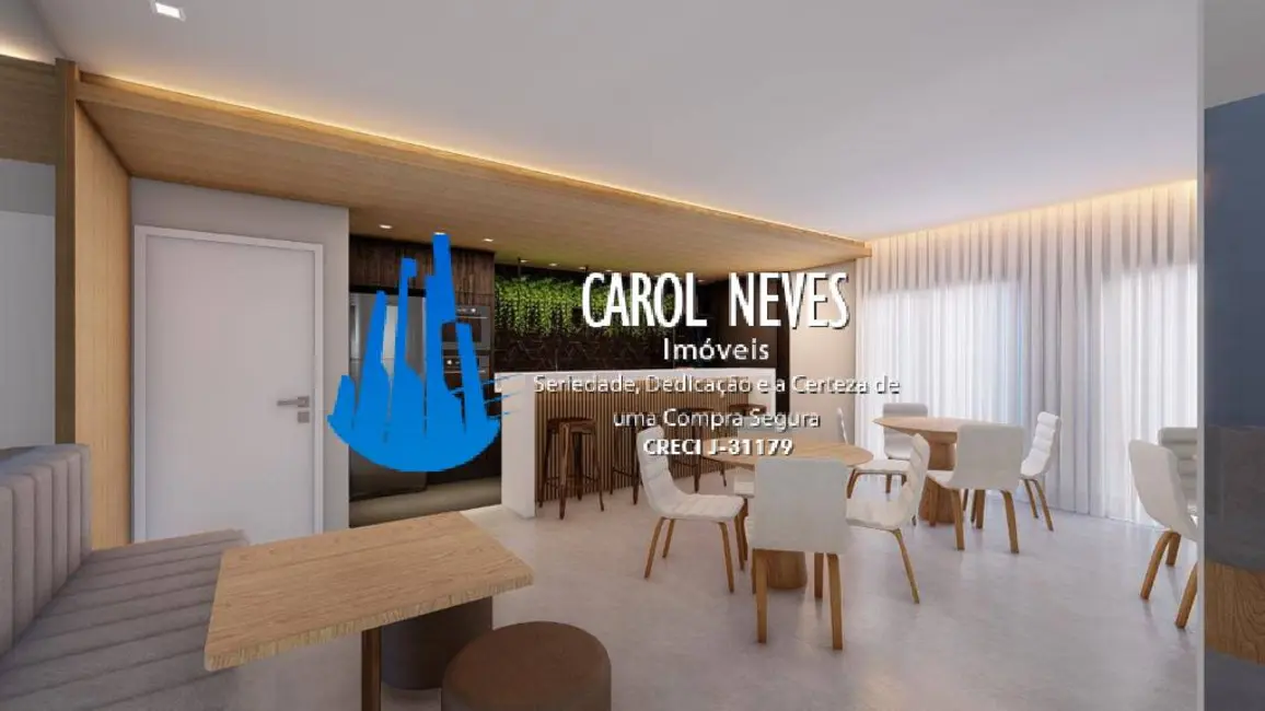 Foto 3 de Apartamento com 2 quartos à venda, 74m2 em Boqueirão, Praia Grande - SP