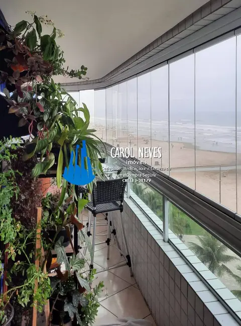 Foto 3 de Apartamento com 3 quartos à venda, 112m2 em Maracanã, Praia Grande - SP