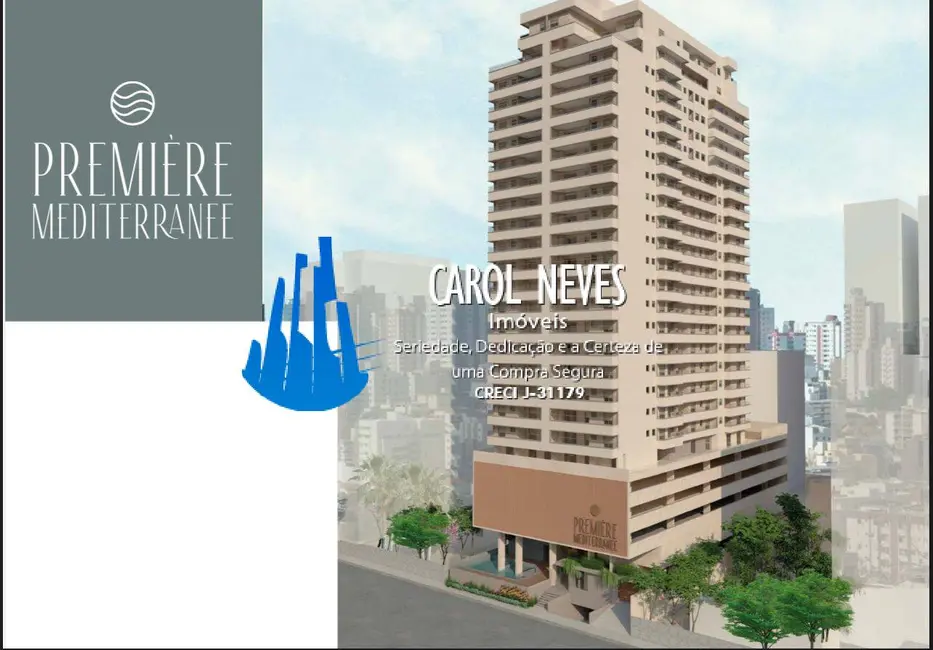Foto 1 de Apartamento com 3 quartos à venda, 153m2 em Canto do Forte, Praia Grande - SP