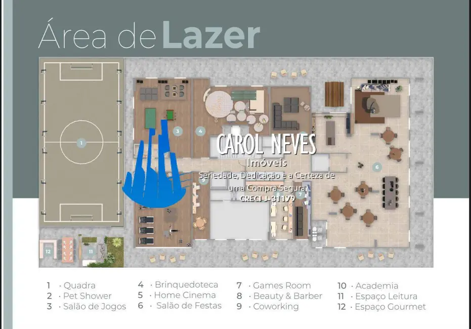 Foto 7 de Apartamento com 3 quartos à venda, 153m2 em Canto do Forte, Praia Grande - SP