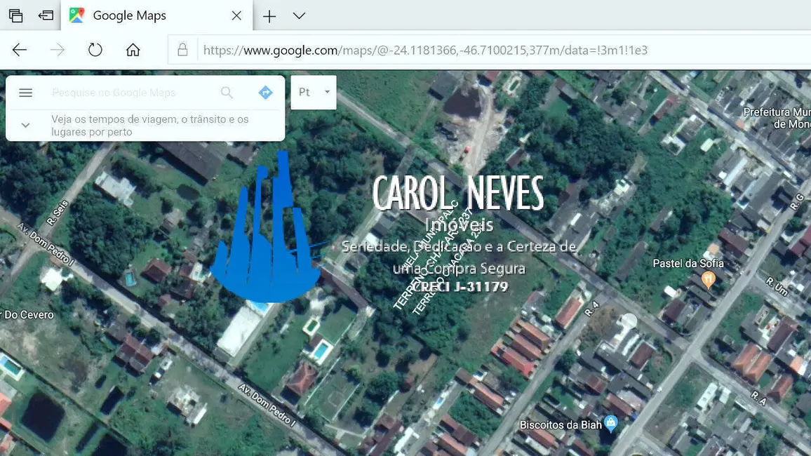 Foto 3 de Terreno / Lote à venda, 2050m2 em Mongagua - SP
