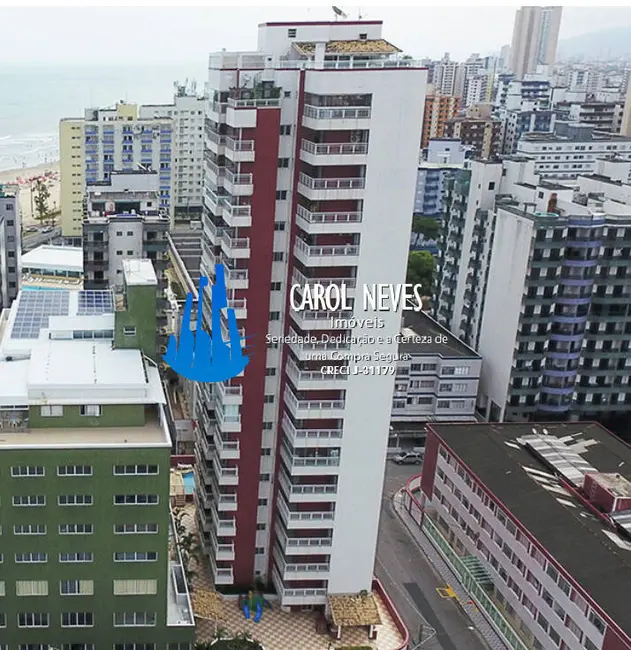 Foto 2 de Apartamento com 1 quarto à venda, 57m2 em Ocian, Praia Grande - SP