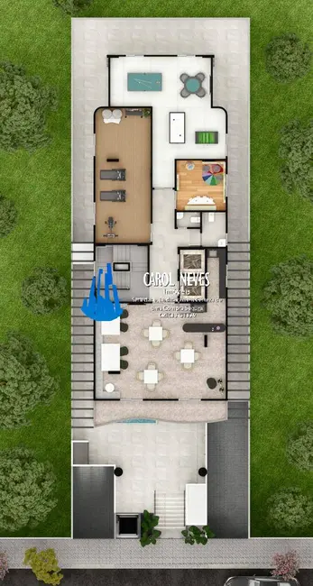 Foto 5 de Apartamento com 2 quartos à venda, 62m2 em Tupi, Praia Grande - SP