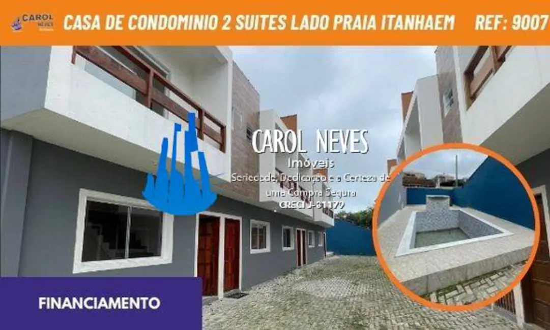 Casa de Condomínio com 2 quartos à venda em Itanhaem - SP - imagem 1 Foto 1 de Casa de Condomínio com 2 quartos à venda em Itanhaem - SP