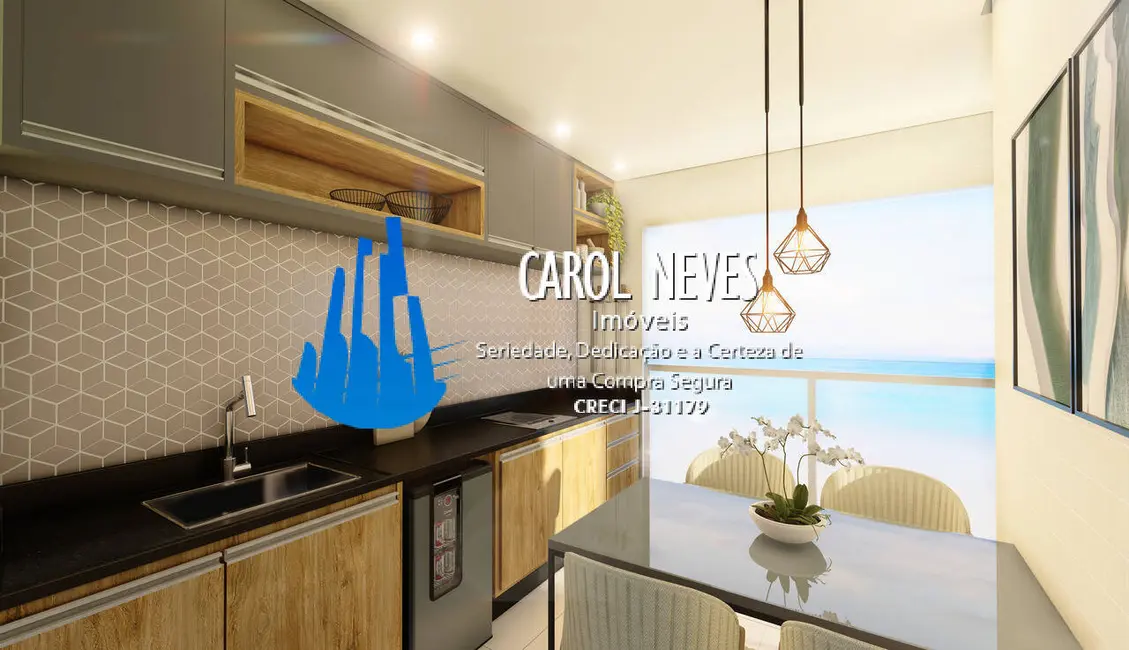 Foto 3 de Apartamento com 2 quartos à venda, 78m2 em Centro, Mongagua - SP