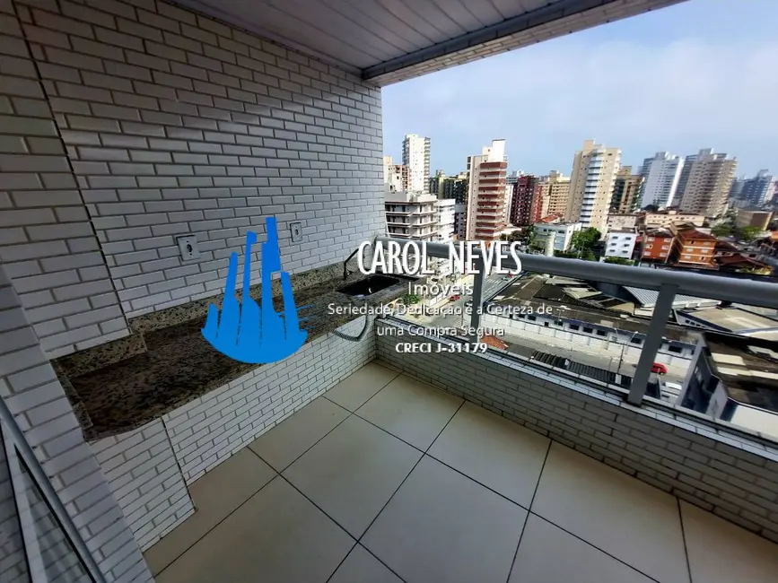 Foto 2 de Apartamento com 2 quartos à venda, 61m2 em Tupi, Praia Grande - SP