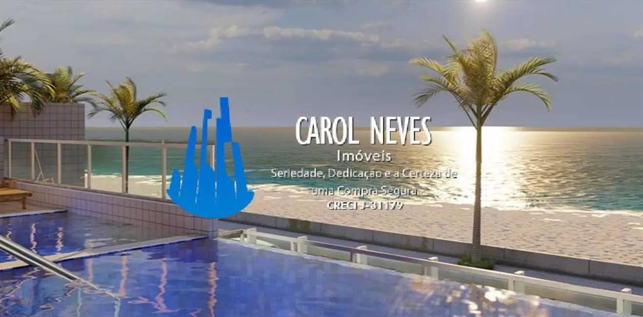 Foto 2 de Apartamento com 2 quartos à venda, 71m2 em Centro, Mongagua - SP