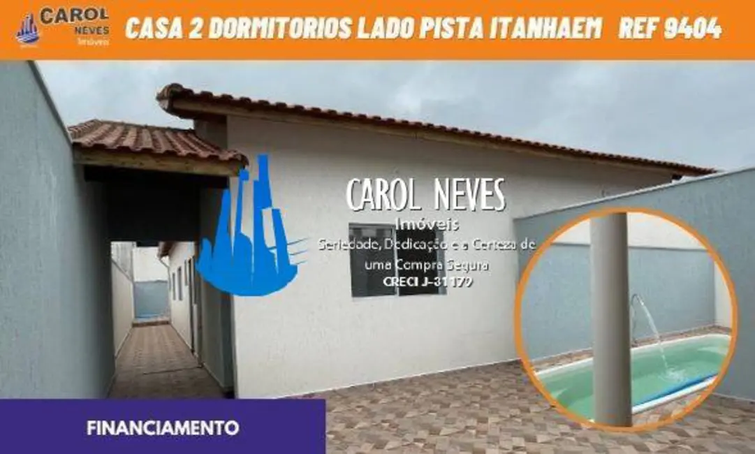 Foto 1 de Casa com 2 quartos à venda, 87m2 em Itanhaem - SP