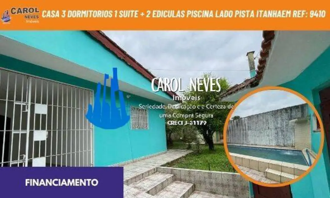 Foto 1 de Casa com 5 quartos à venda, 129m2 em Itanhaem - SP