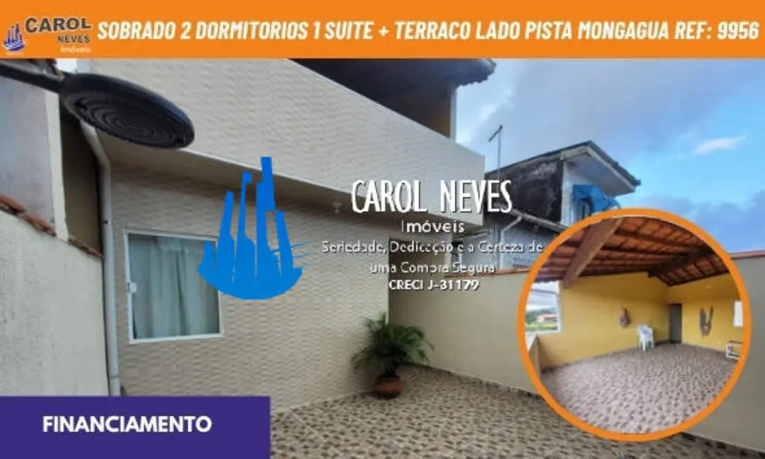 Foto 1 de Sobrado com 2 quartos à venda, 97m2 em Mongagua - SP
