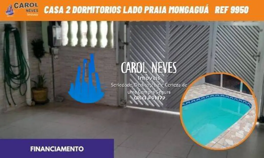 Foto 1 de Casa com 2 quartos à venda, 80m2 em Mongagua - SP