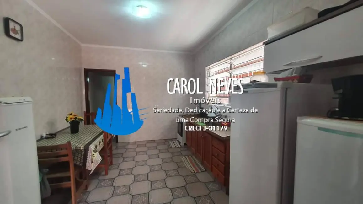 Foto 3 de Sobrado com 3 quartos à venda, 150m2 em Ocian, Praia Grande - SP