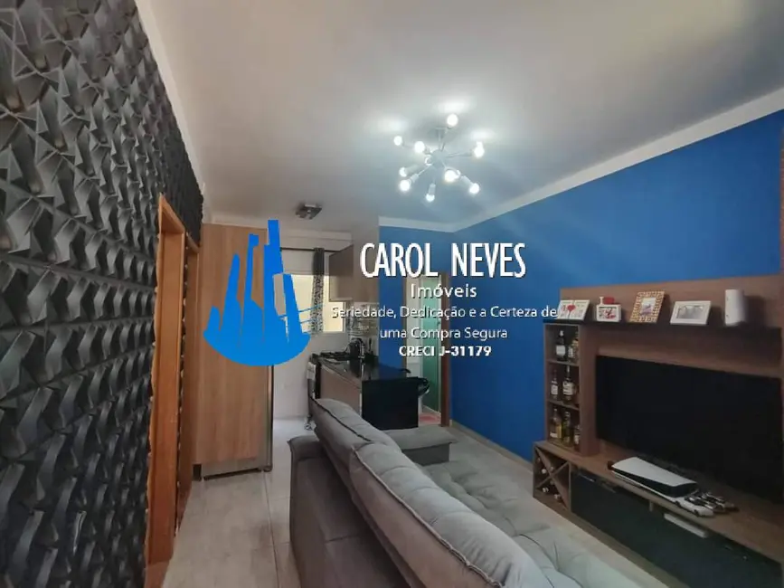 Foto 2 de Casa de Condomínio com 2 quartos à venda, 40m2 em Anhanguera, Praia Grande - SP