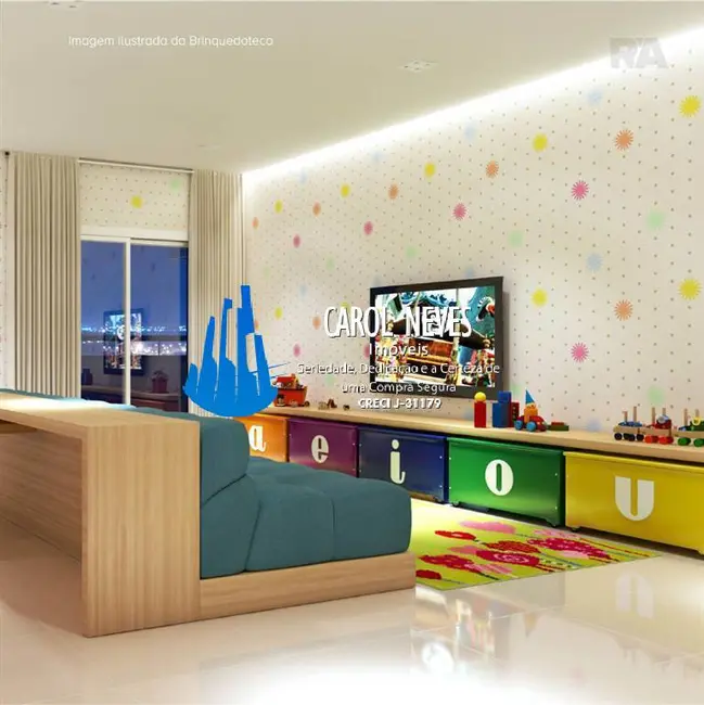 Foto 8 de Apartamento com 3 quartos à venda, 106m2 em Aviação, Praia Grande - SP