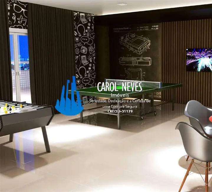 Foto 9 de Apartamento com 3 quartos à venda, 106m2 em Aviação, Praia Grande - SP