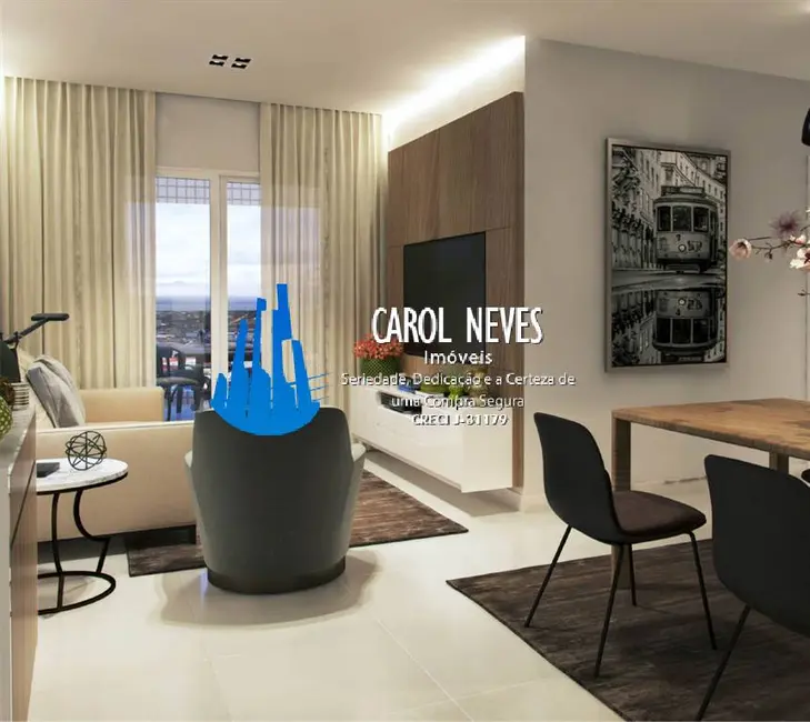 Foto 1 de Apartamento com 3 quartos à venda, 106m2 em Aviação, Praia Grande - SP