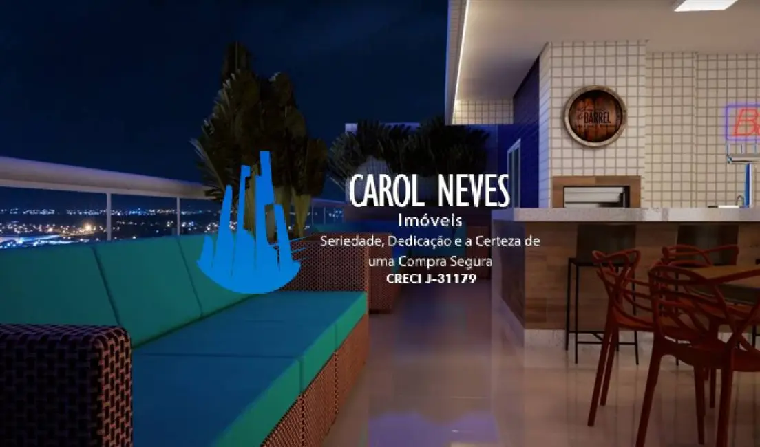 Foto 3 de Apartamento com 3 quartos à venda, 106m2 em Aviação, Praia Grande - SP