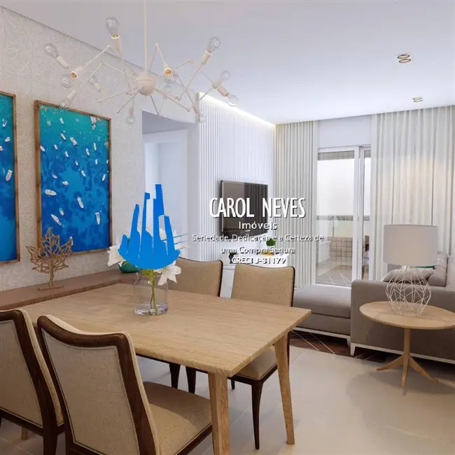 Foto 9 de Apartamento com 1 quarto à venda, 55m2 em Guilhermina, Praia Grande - SP