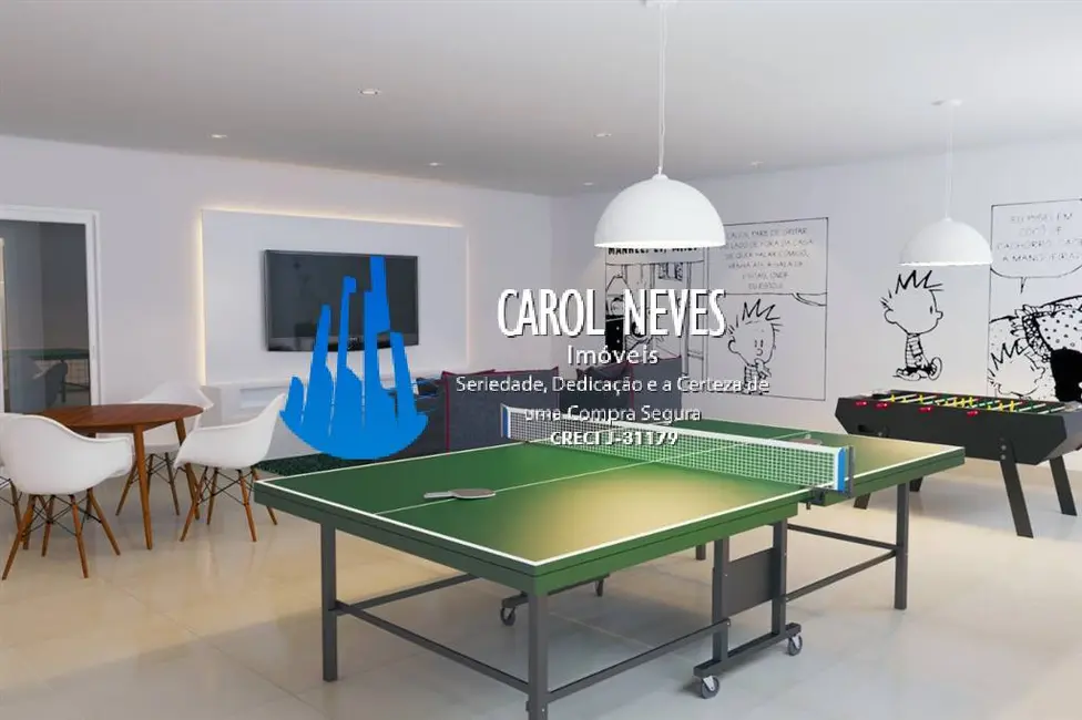 Foto 3 de Apartamento com 1 quarto à venda, 55m2 em Guilhermina, Praia Grande - SP