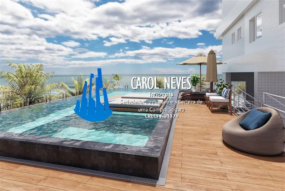 Foto 1 de Apartamento com 2 quartos à venda, 74m2 em Caiçara, Praia Grande - SP