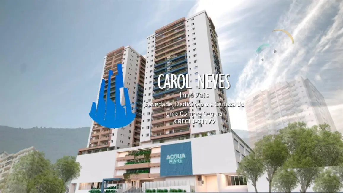 Foto 1 de Apartamento com 2 quartos à venda, 77m2 em Aviação, Praia Grande - SP