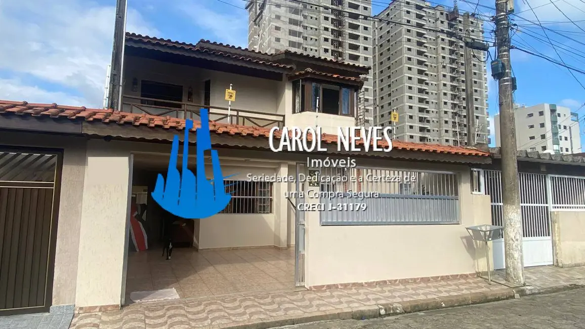 Foto 1 de Sobrado com 3 quartos à venda, 152m2 em Centro, Mongagua - SP