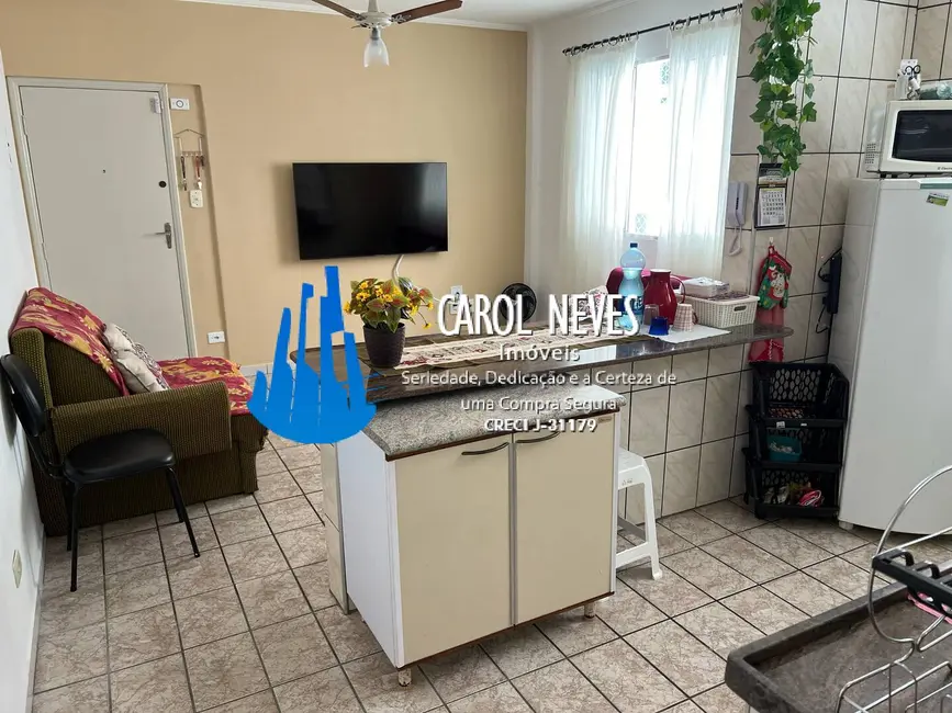 Foto 1 de Apartamento com 1 quarto à venda, 54m2 em Guilhermina, Praia Grande - SP