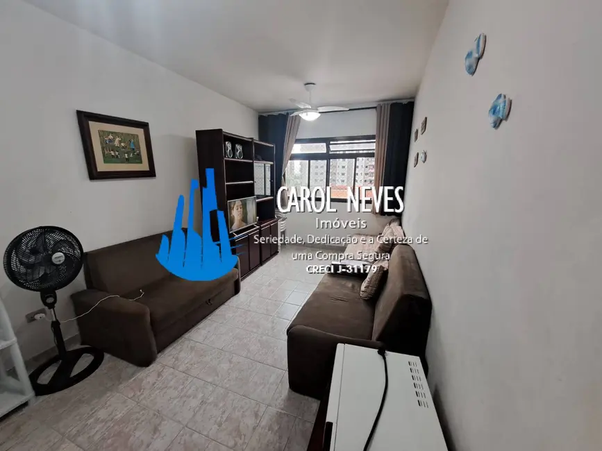 Foto 1 de Apartamento com 1 quarto à venda, 50m2 em Aviação, Praia Grande - SP