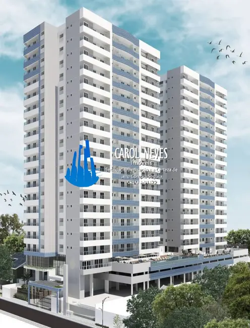 Foto 2 de Apartamento com 2 quartos à venda, 83m2 em Ocian, Praia Grande - SP