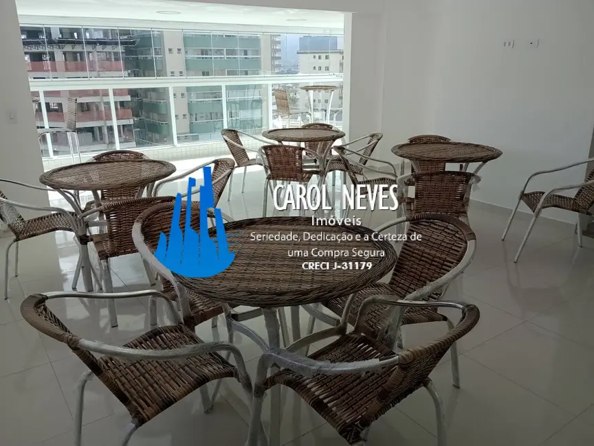 Foto 6 de Apartamento com 1 quarto à venda, 57m2 em Guilhermina, Praia Grande - SP