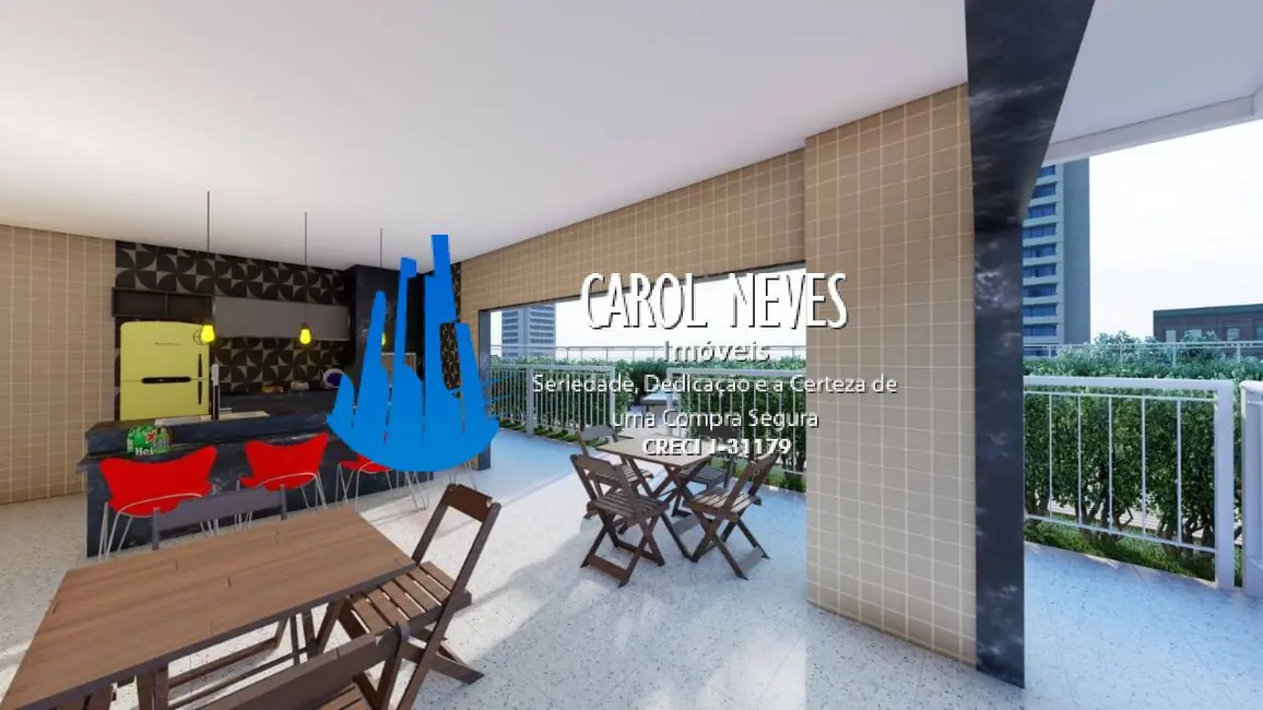 Apartamento com 1 quarto à venda, 47m2 em Caiçara, Praia Grande - SP - imagem 1 Foto 1 de Apartamento com 1 quarto à venda, 47m2 em Caiçara, Praia Grande - SP