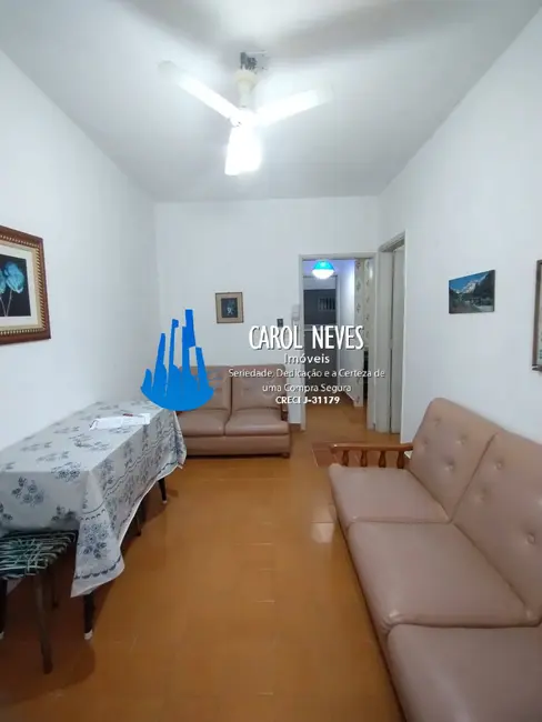 Foto 2 de Apartamento com 1 quarto à venda, 45m2 em Caiçara, Praia Grande - SP