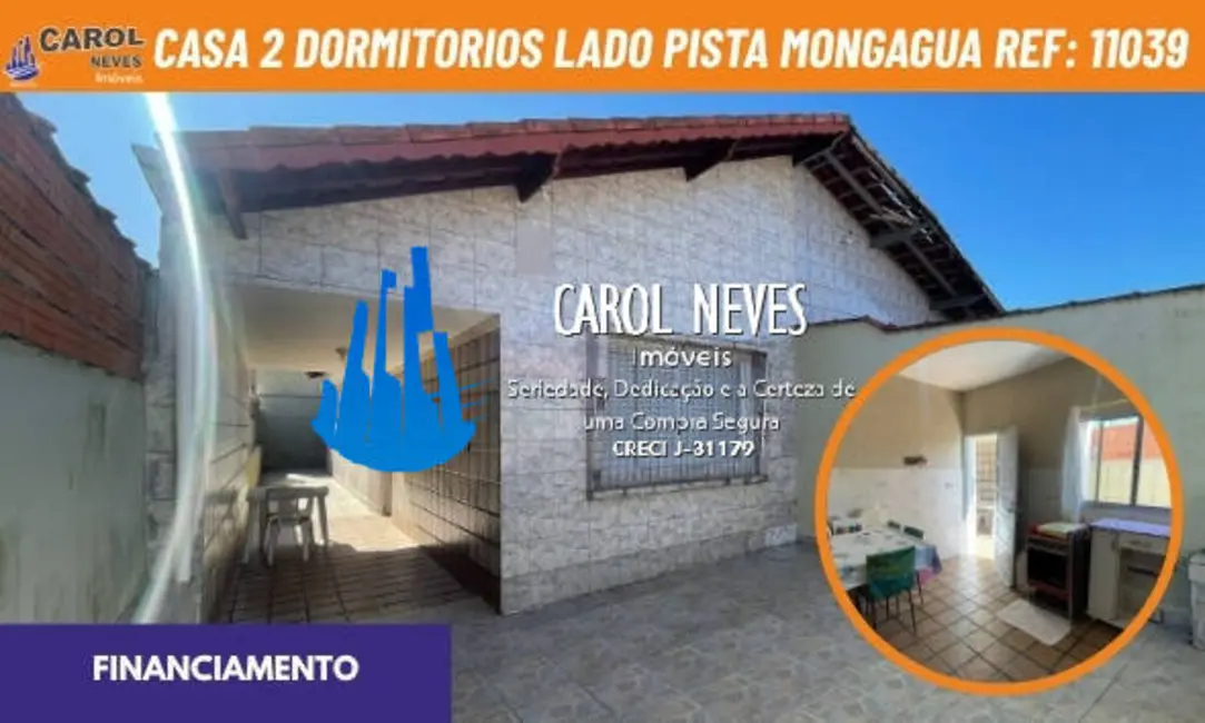 Casa com 2 quartos à venda, 81m2 em Mongagua - SP - imagem 1 Foto 1 de Casa com 2 quartos à venda, 81m2 em Mongagua - SP