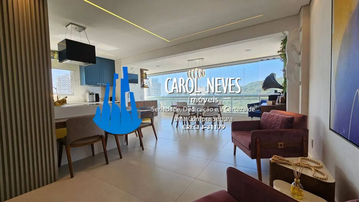Apartamento com 3 quartos à venda, 148m2 em Canto do Forte, Praia Grande - SP - imagem 7 Foto 7 de Apartamento com 3 quartos à venda, 148m2 em Canto do Forte, Praia Grande - SP