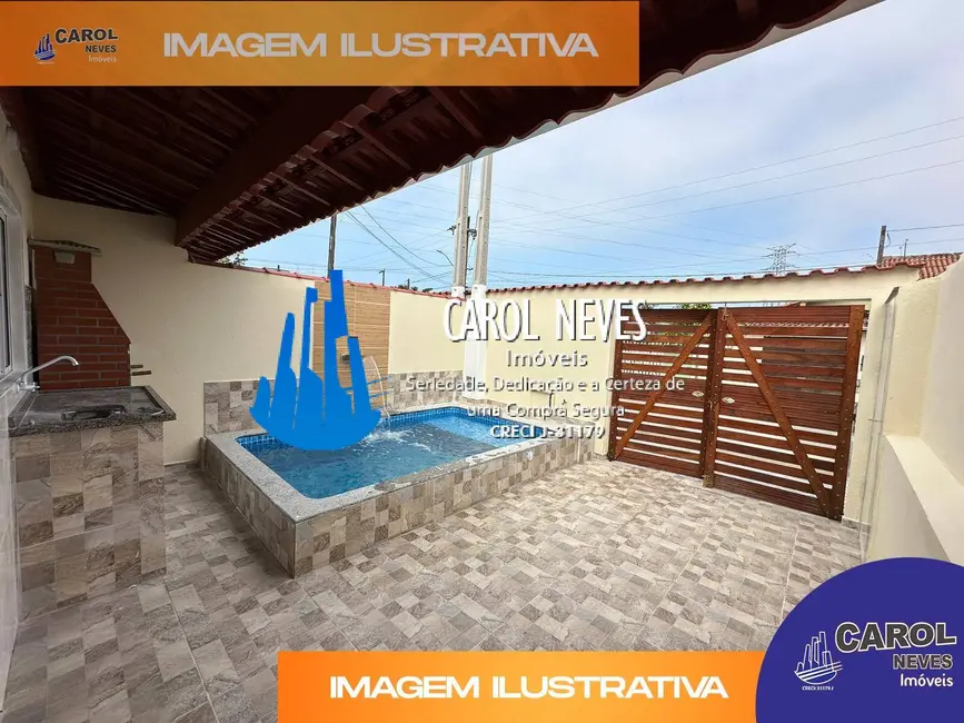 Foto 2 de Casa com 3 quartos à venda, 82m2 em Mongagua - SP