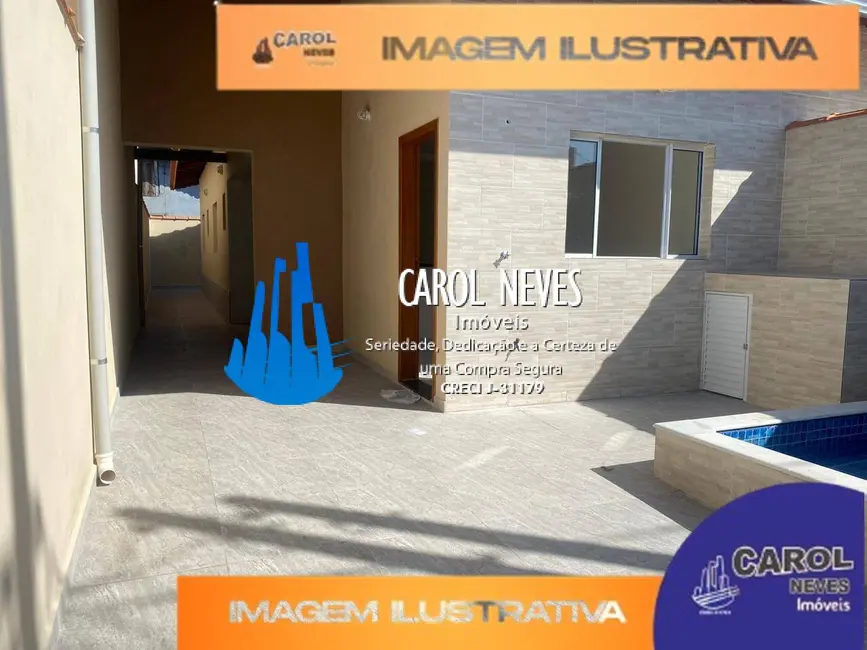 Foto 1 de Casa com 2 quartos à venda, 100m2 em Mongagua - SP