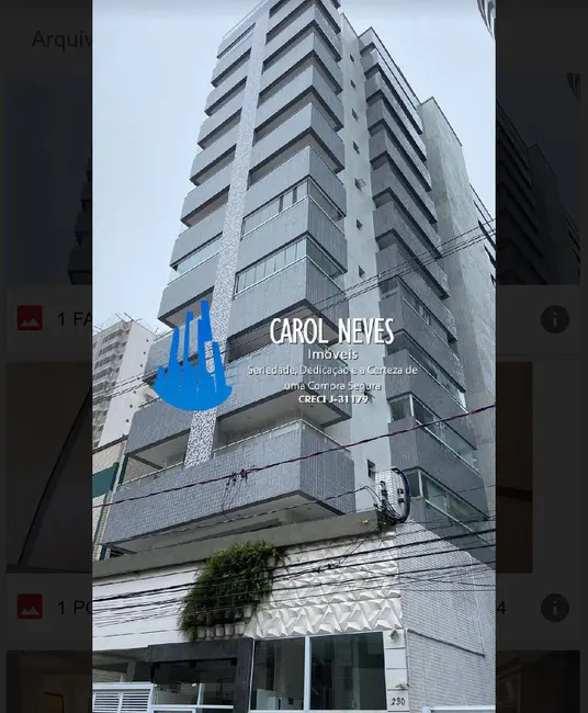 Apartamento com 1 quarto à venda, 39m2 em Boqueirão, Praia Grande - SP - imagem 1 Foto 1 de Apartamento com 1 quarto à venda, 39m2 em Boqueirão, Praia Grande - SP