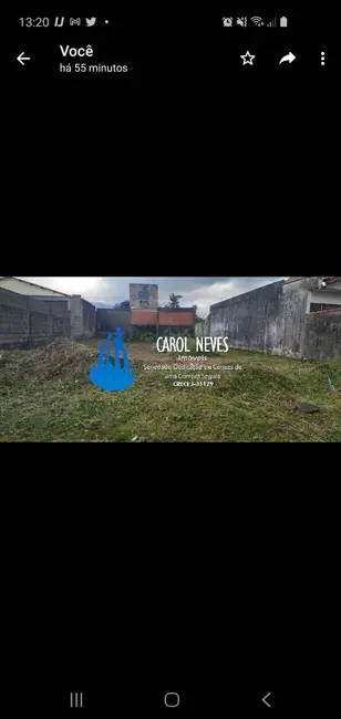 Terreno / Lote à venda, 360m2 em Peruibe - SP - imagem 4 Foto 4 de Terreno / Lote à venda, 360m2 em Peruibe - SP