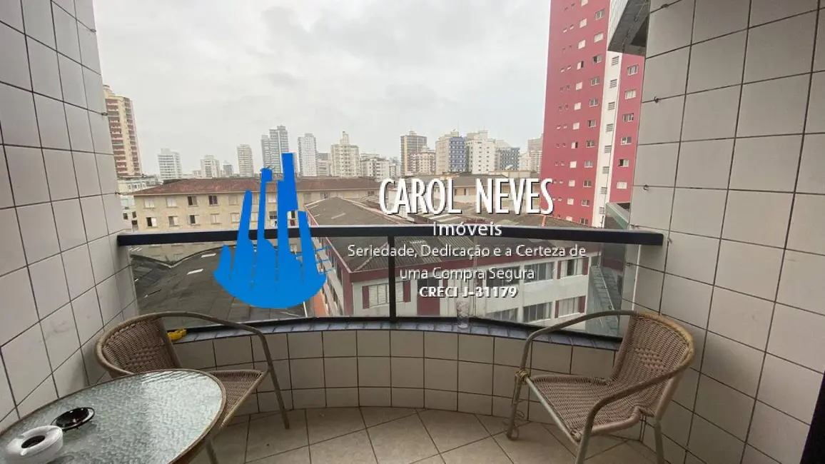 Foto 1 de Apartamento com 3 quartos à venda, 91m2 em Ocian, Praia Grande - SP