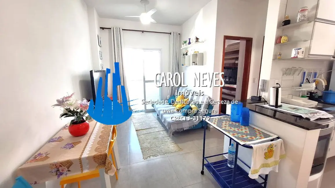 Foto 1 de Apartamento com 1 quarto à venda, 44m2 em Praia Grande - SP