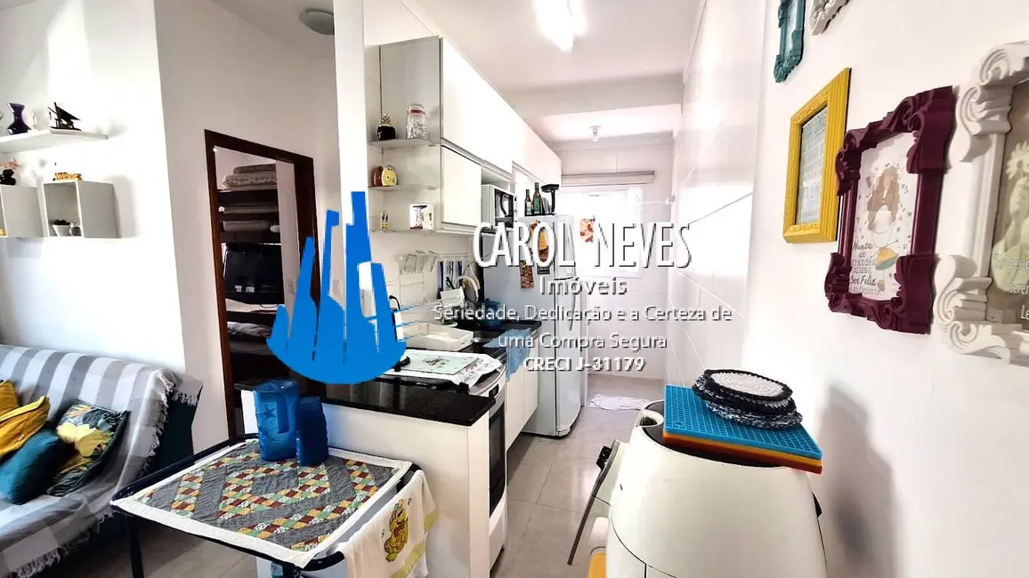 Foto 3 de Apartamento com 1 quarto à venda, 44m2 em Praia Grande - SP