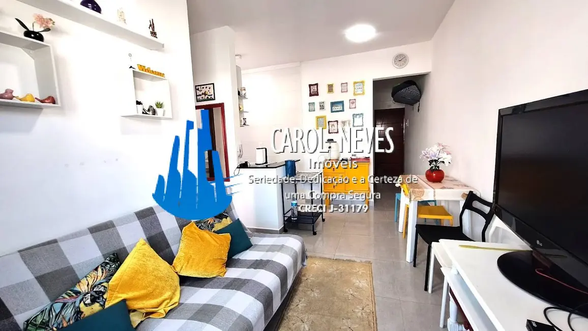 Foto 4 de Apartamento com 1 quarto à venda, 44m2 em Praia Grande - SP