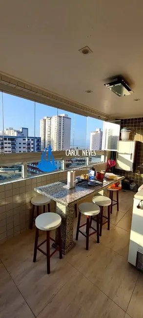 Foto 1 de Apartamento com 3 quartos à venda, 87m2 em Nova Mirim, Praia Grande - SP